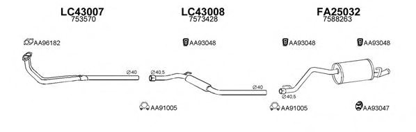 VENEPORTE 250903 Exhaust System